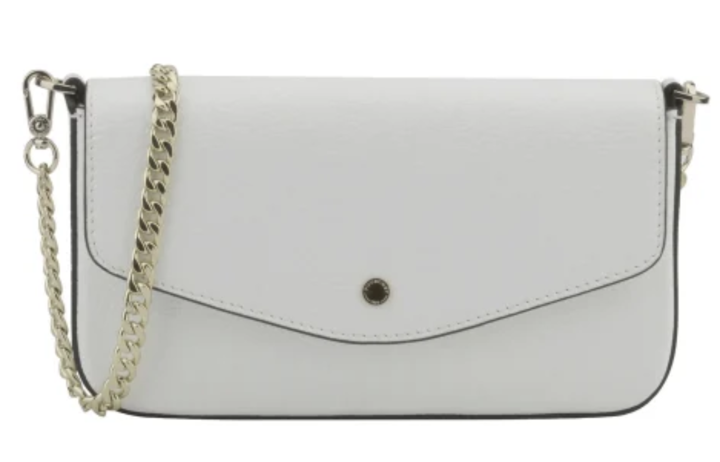 Pourchet Club Clutch Bag in White