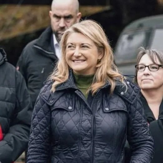Grand Duchess Stéphanie visits Haut-Martelange Slate Museum