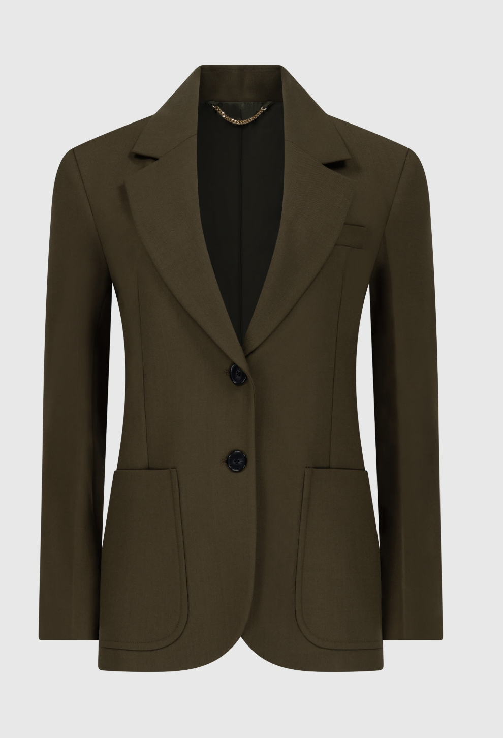 Victoria Beckham Katherine Jacket in Green