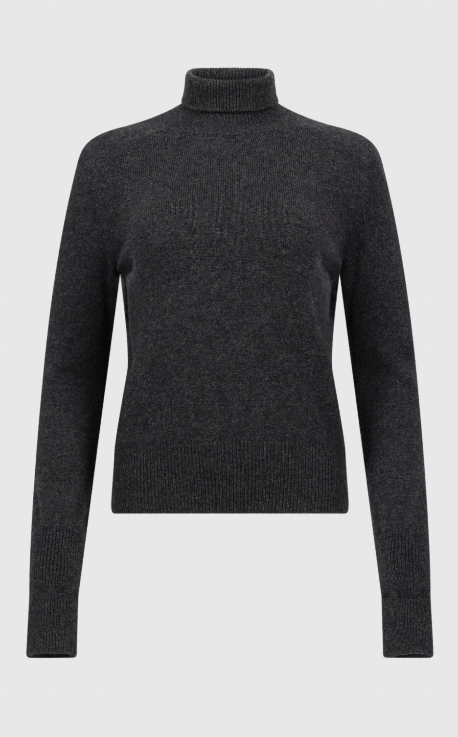 Victoria Beckham Marie Jumper in Dark Grey Melange