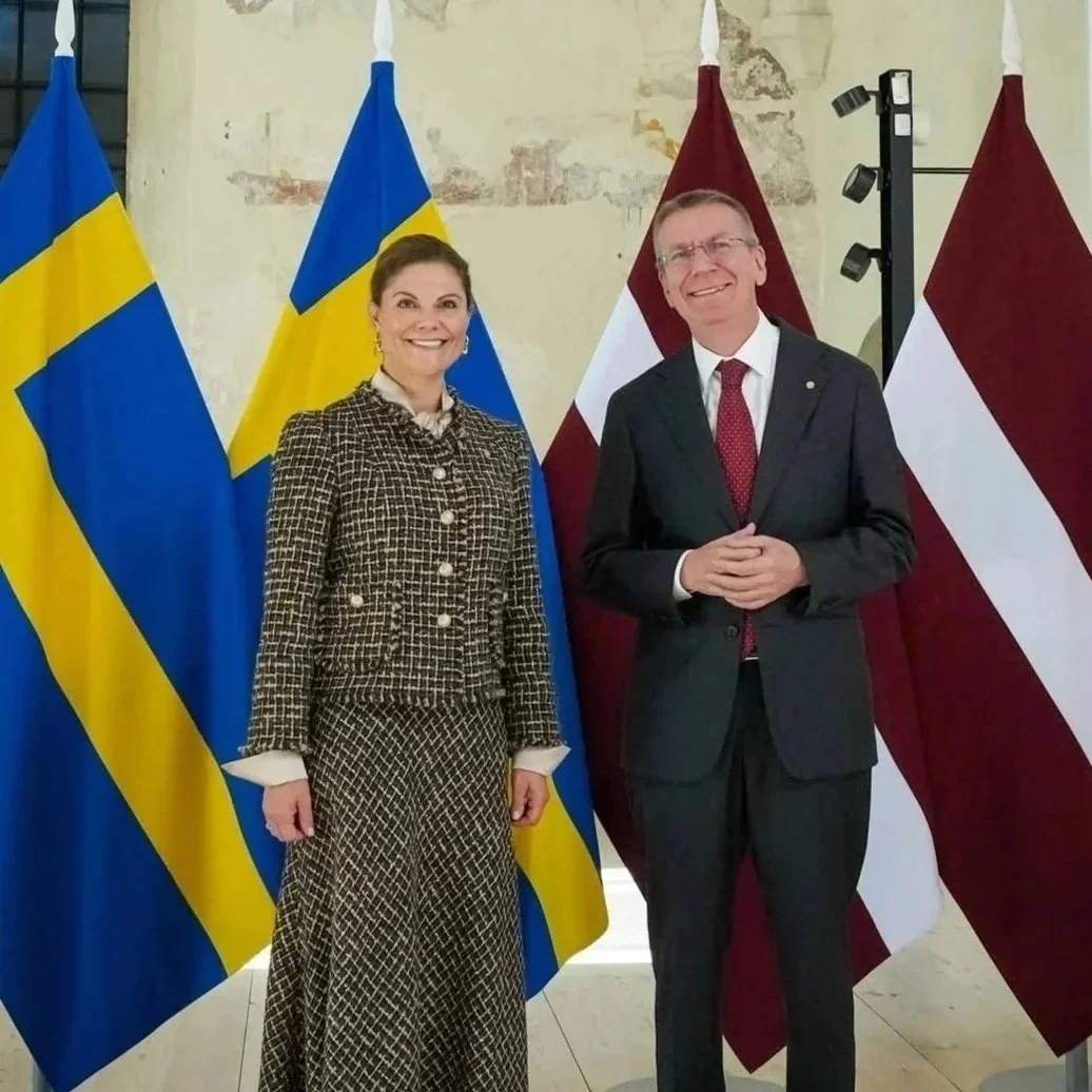 Crown Princess Victoria visits Latvia