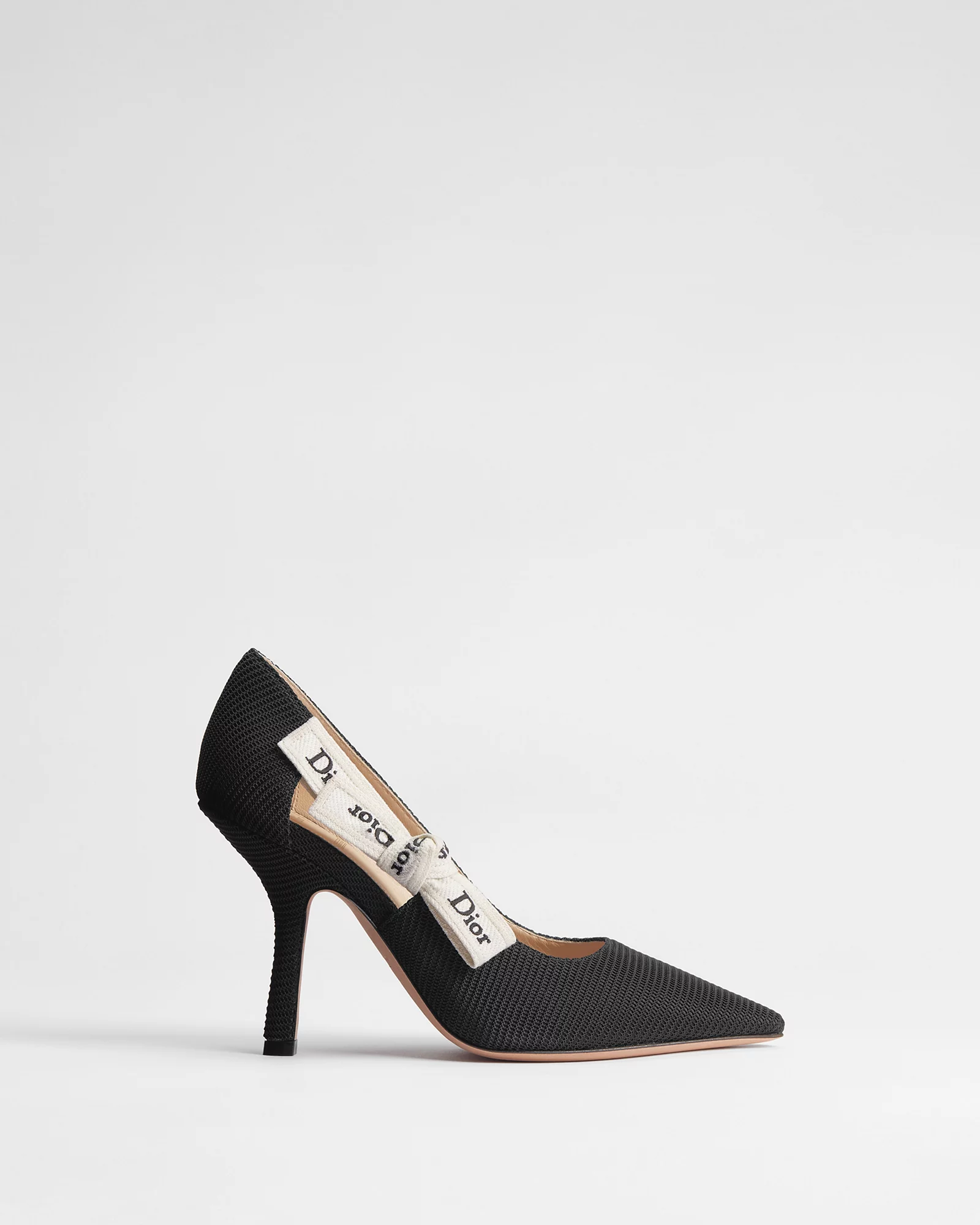 Christian Dior J'Adior Pump in Black Technical Fabric