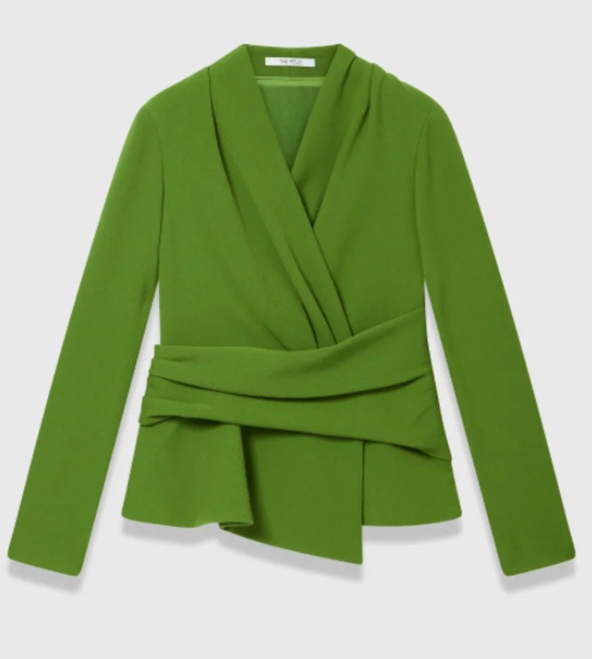 The Fold Belleville Top in Spring Green