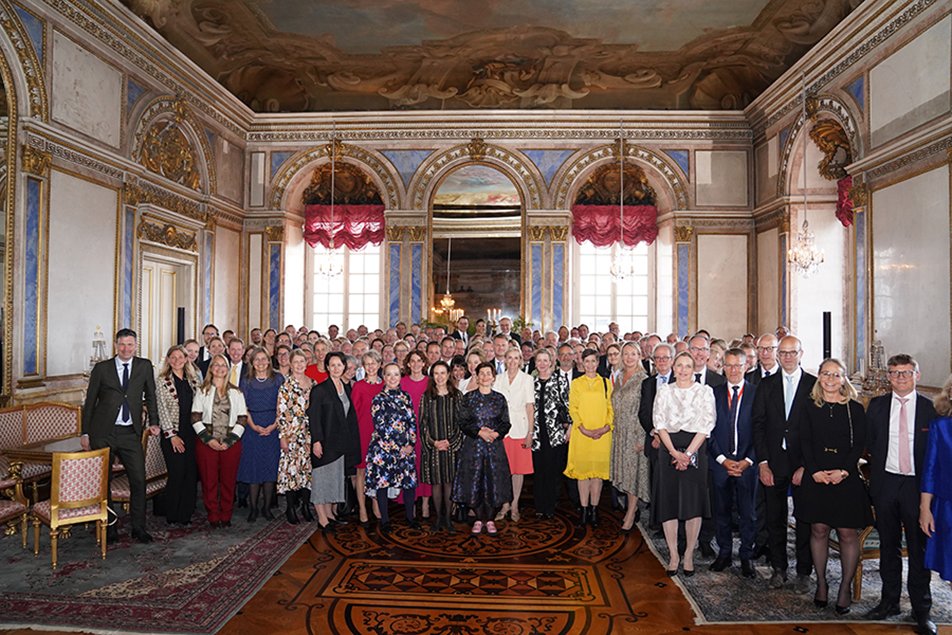 Crown Princess Victoria and Prince Daniel host reception at the Royal ...