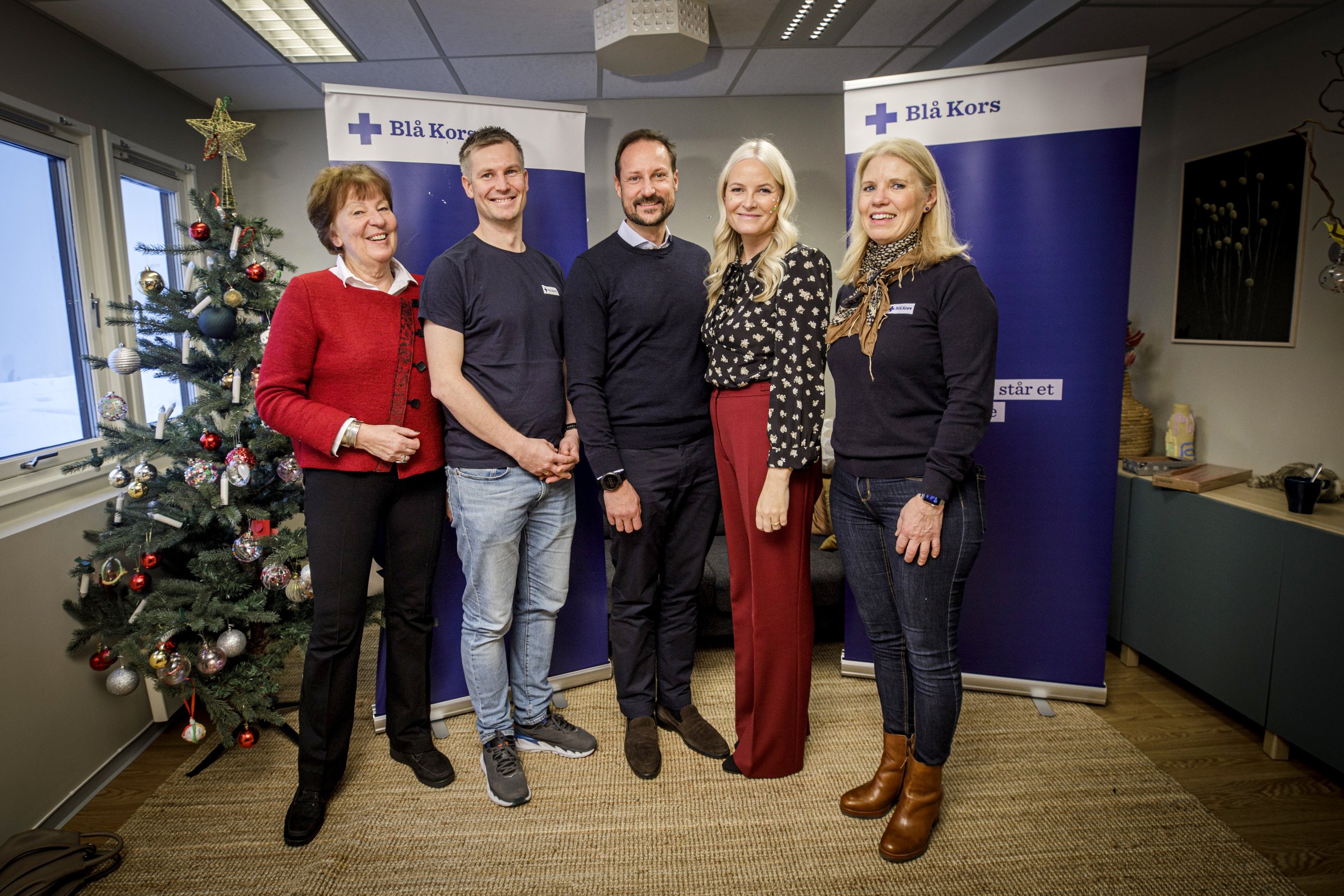 Prince Haakon & Mette-Marit visit Bjerke District in Oslo