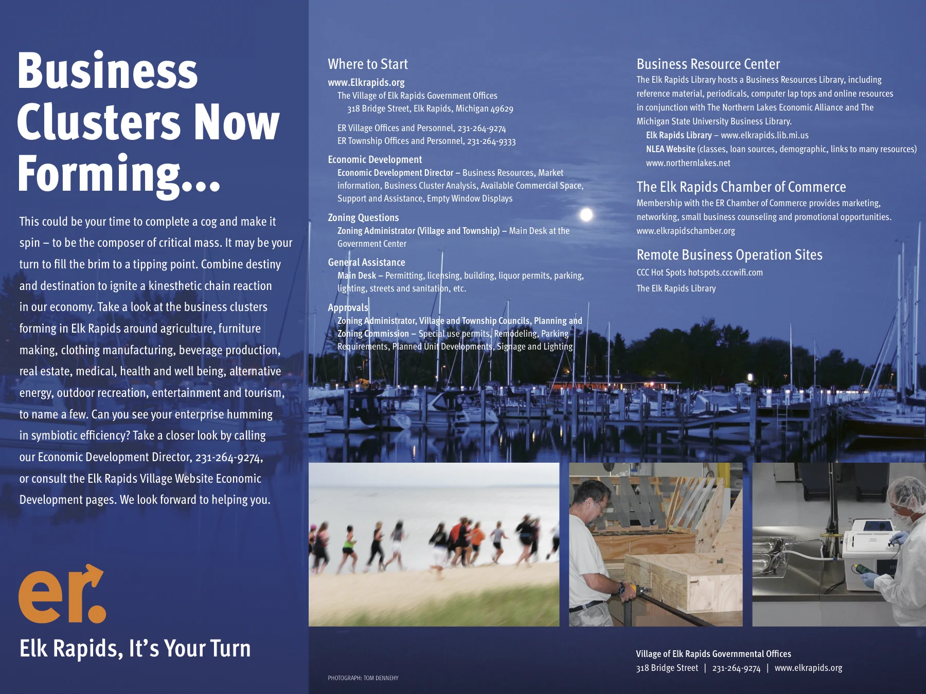 Brochure Promoting Economic Development