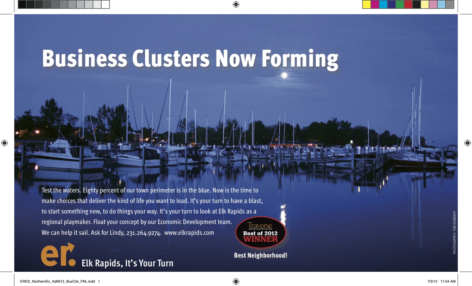 Ad Promoting Economic Development
