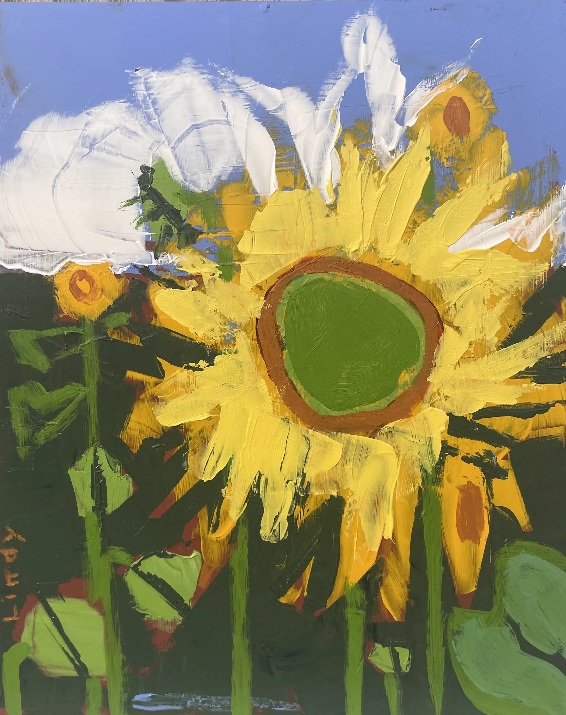 DEAR MOM- 10×8, acrylic on aluminum, $375F.
