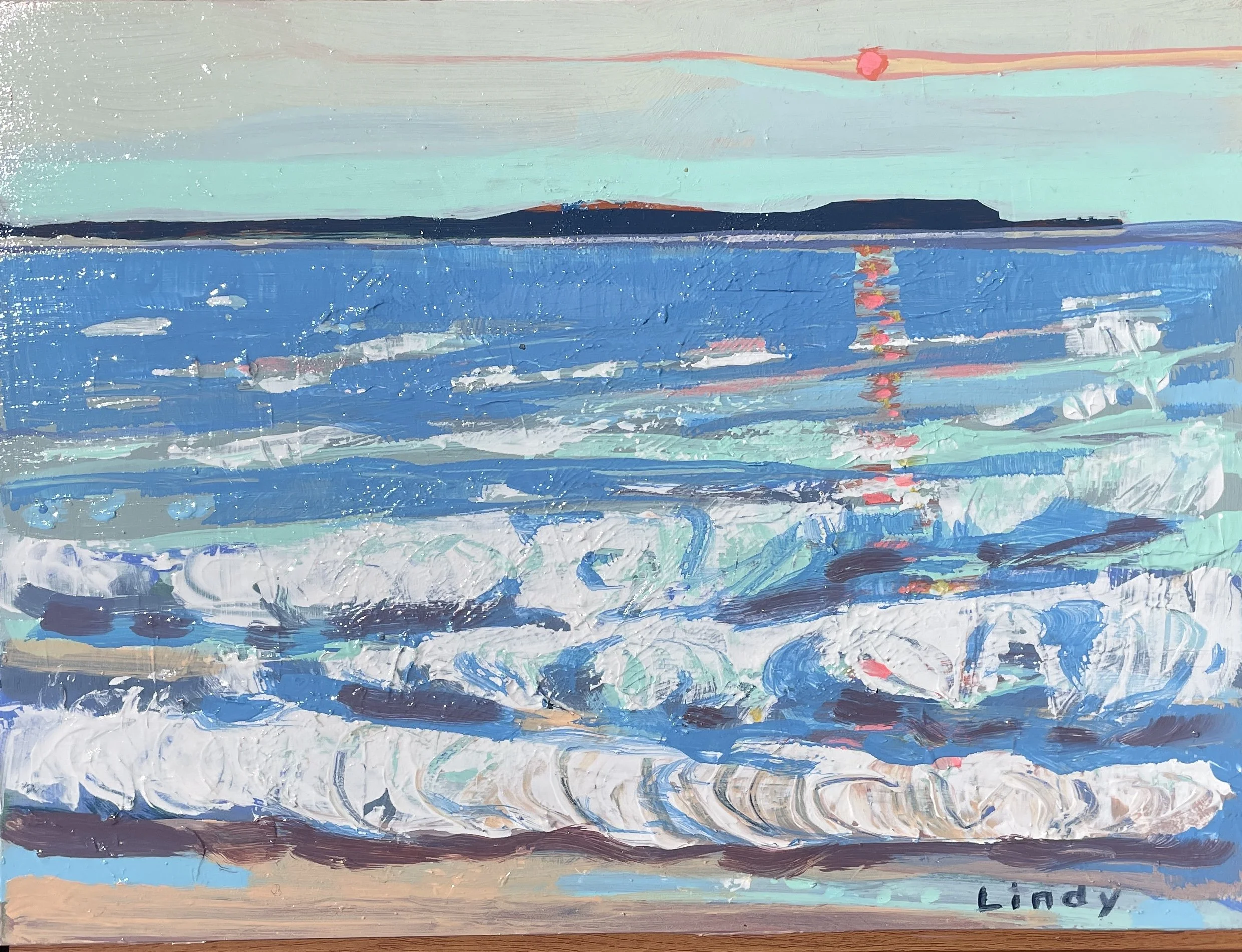 SEPTEMBER BAY - 9X12, Acrylic on panel, $400F