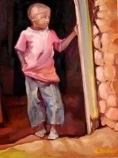 IN THE GAP - 20"x16", oil on canvas, SOLD