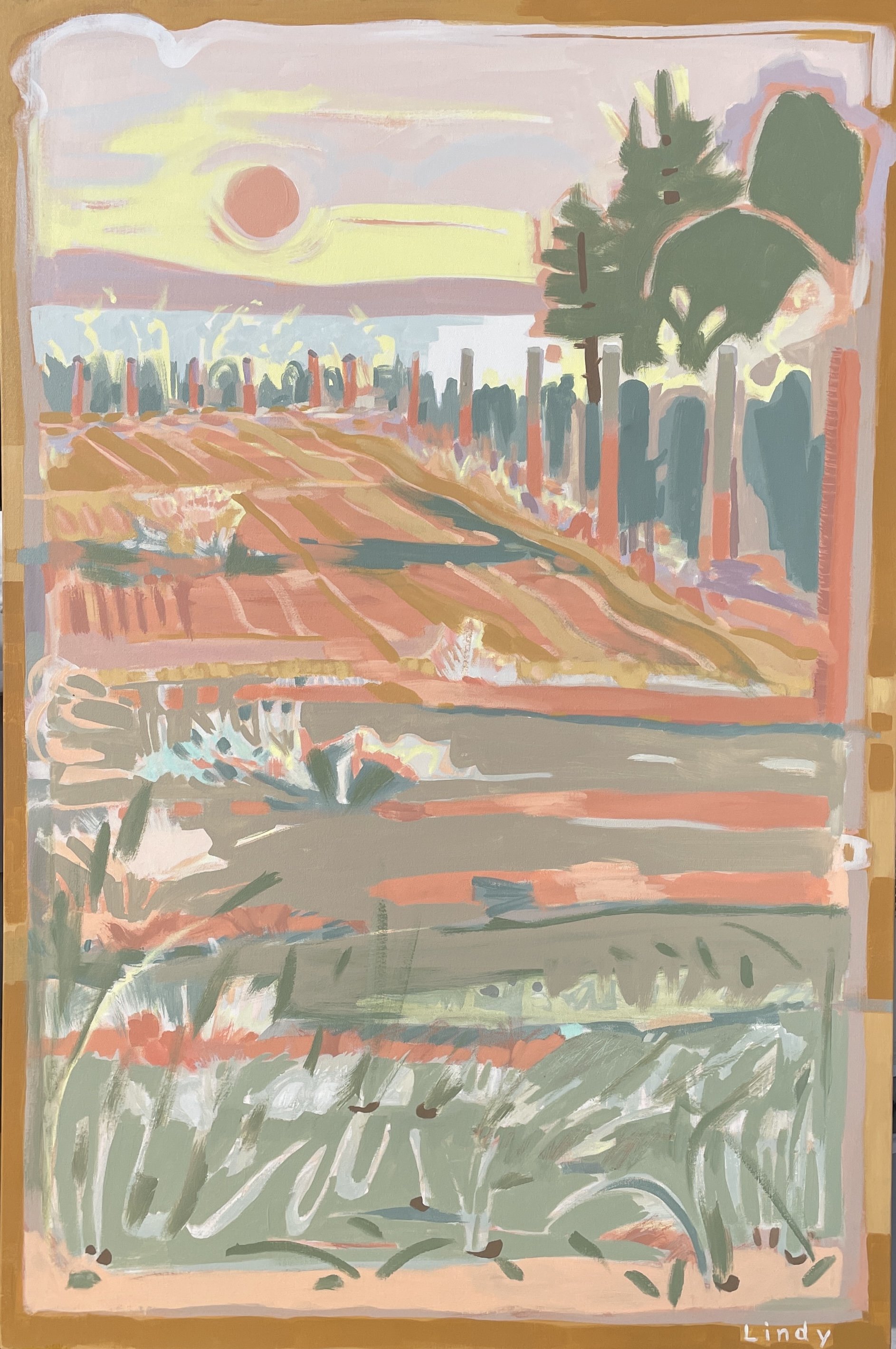 PEARLS AND WISDOM, 60"x40"x1.5", $2,500.