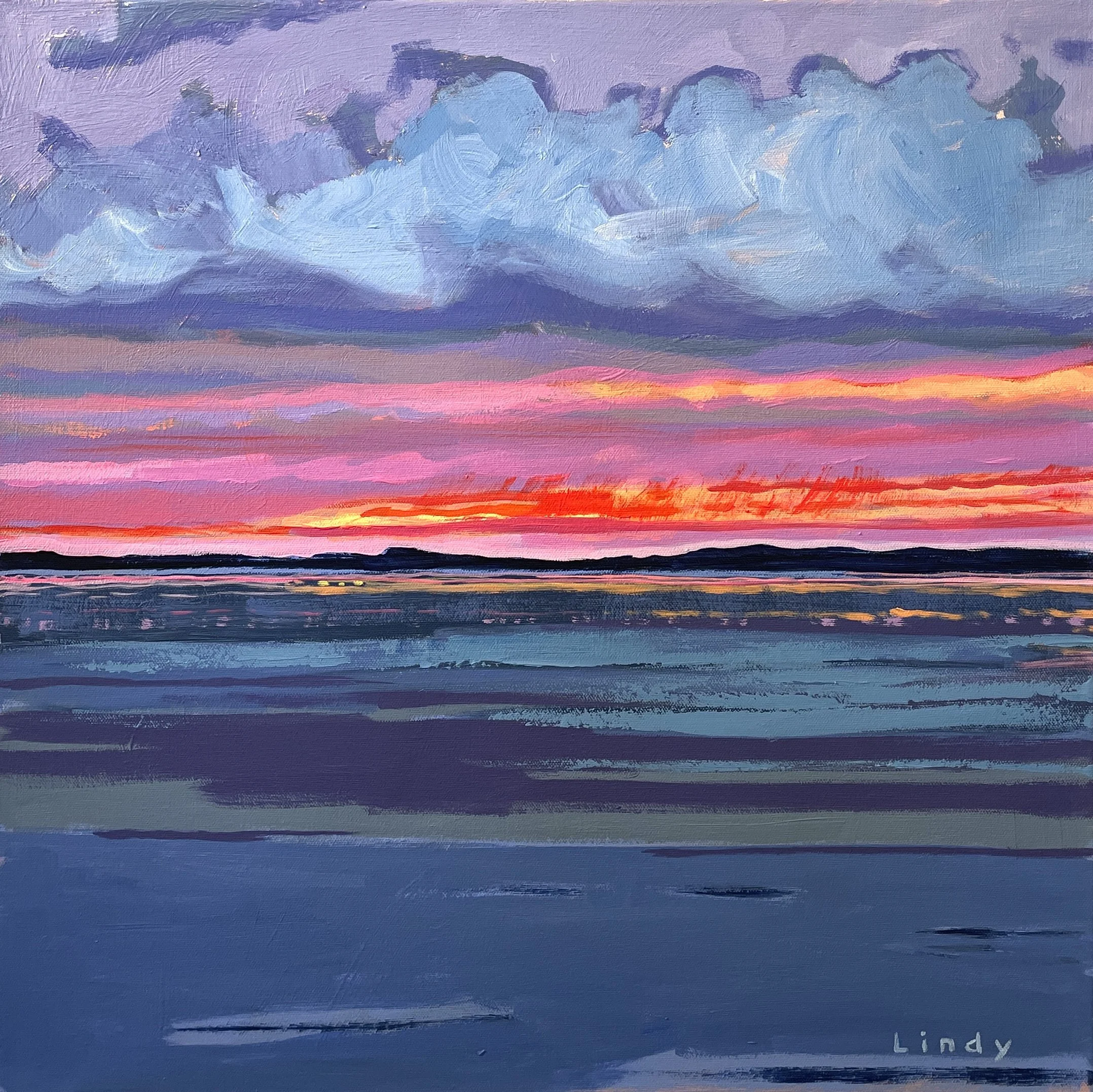 CALL YOUR MOM, 20"x20"x1.5"Acrylic on Canvas, $600.