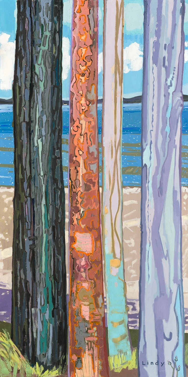 DISCOVERY- 72X36X1.25, oil on canvas, $4200.