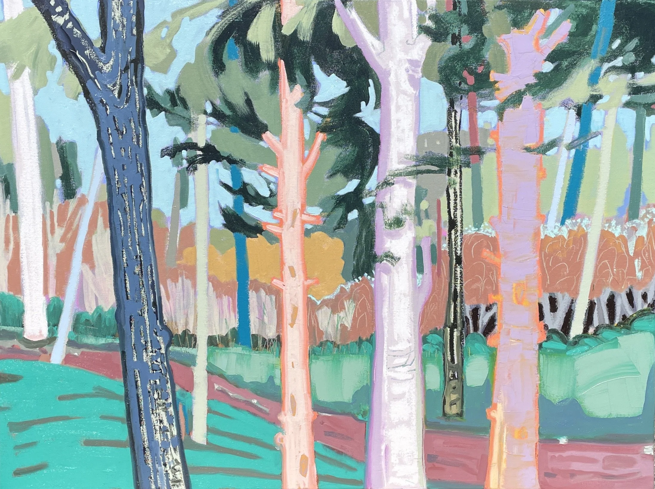 30"X40", oil on canvas, $2,000.