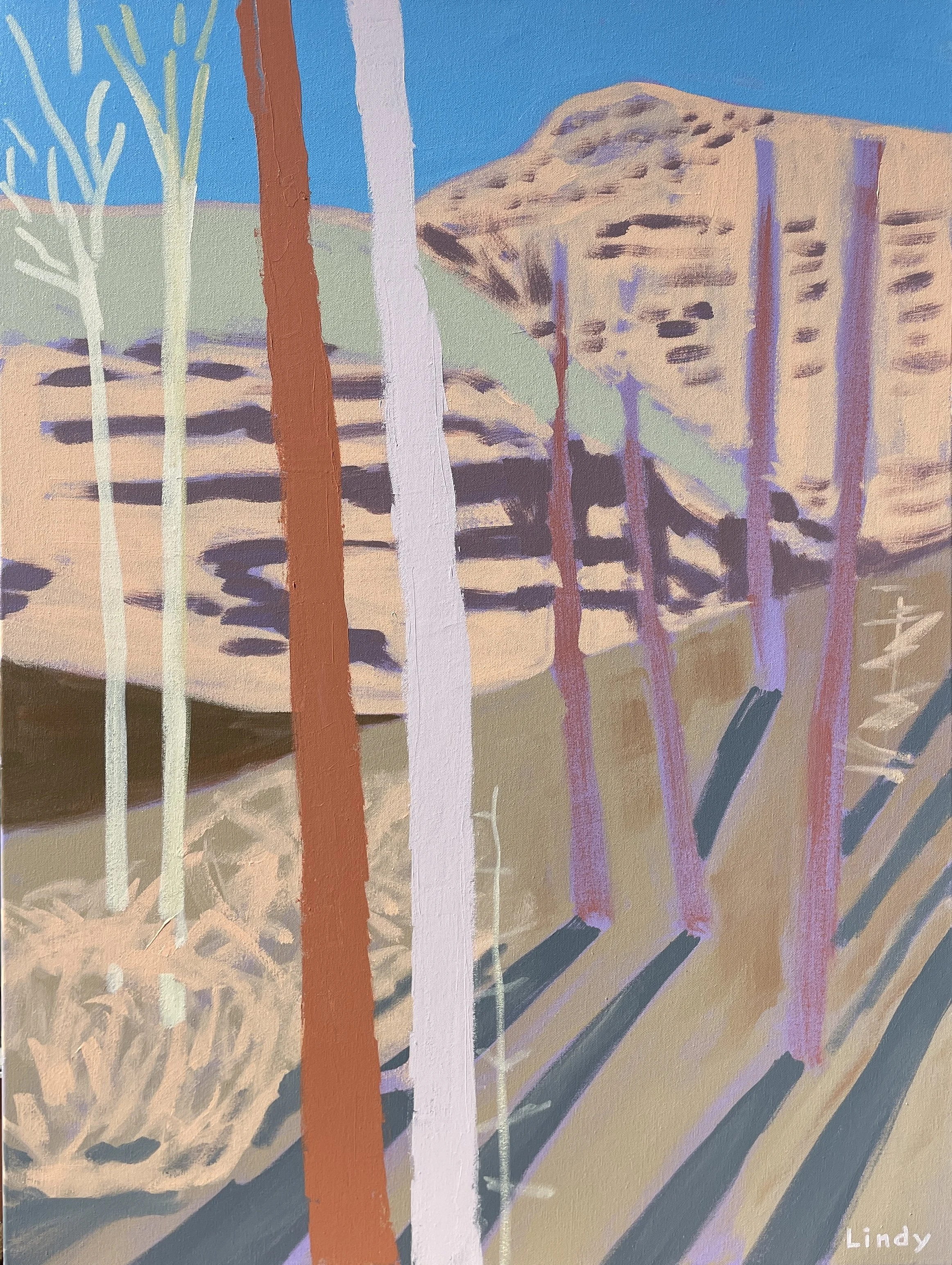 Hello Sleeping Bear Dune - 40X30, acrylic on canvas, $2000.
