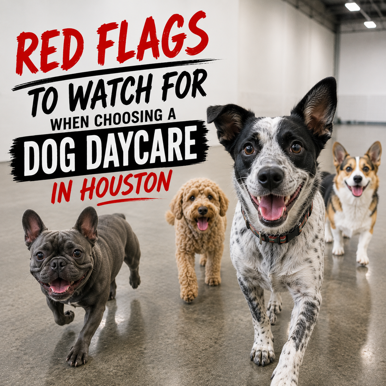 Red Flags to Watch for When Choosing a Dog Daycare in Houston