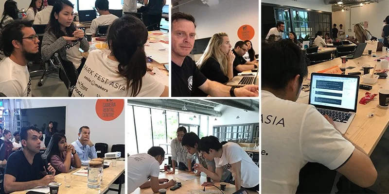 Teams prepare and pitch at Asia's first sextech hackathon in Singapore.