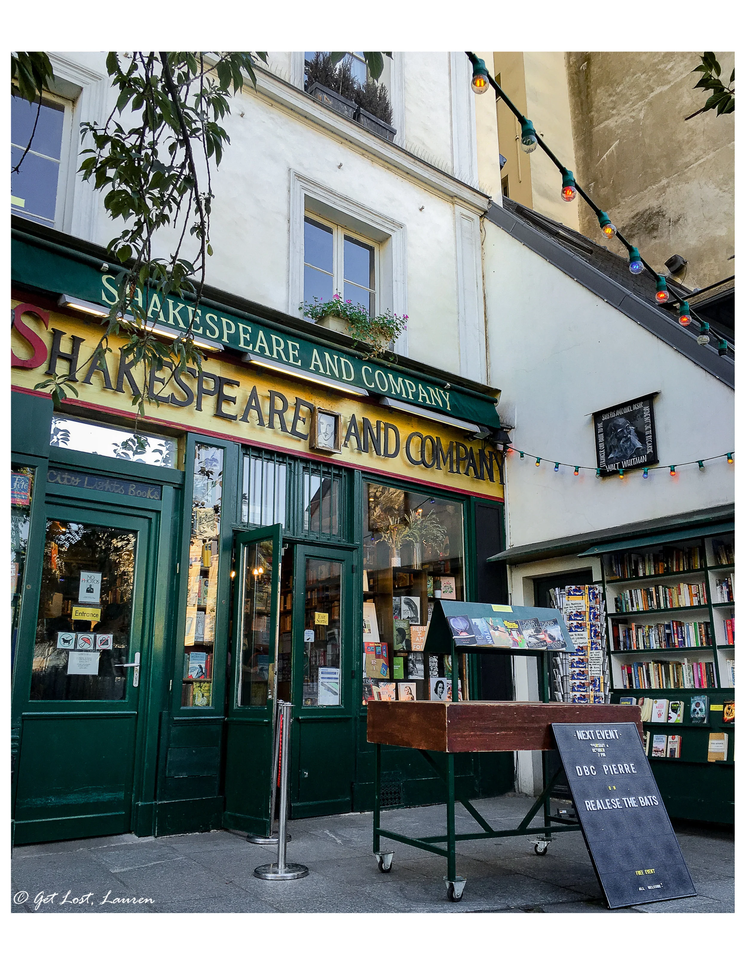 The staff can live in the store. Wander around to find some of their nooks tucked into the bookshelves.