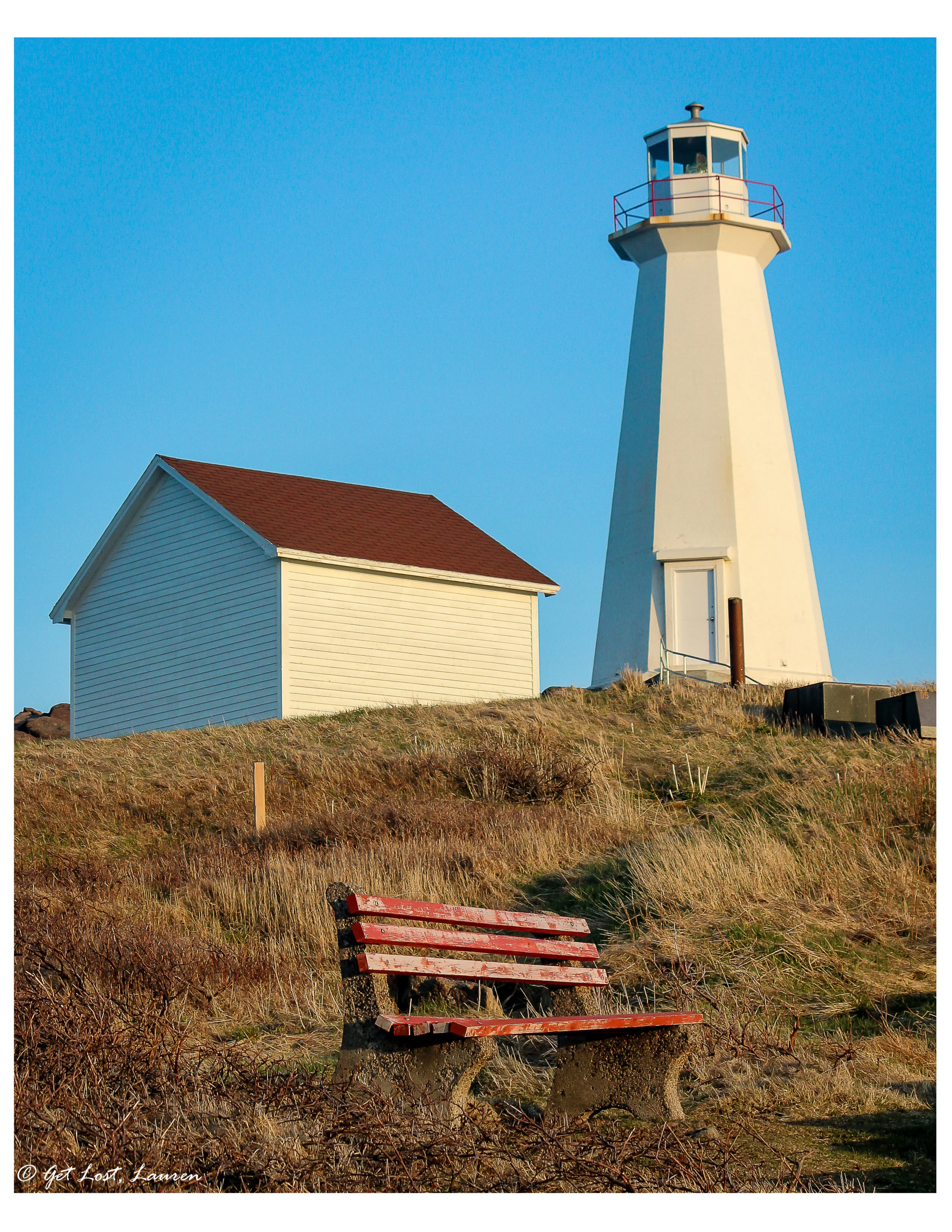 The lighthouse at Cape Spear, North America's most easterly point.