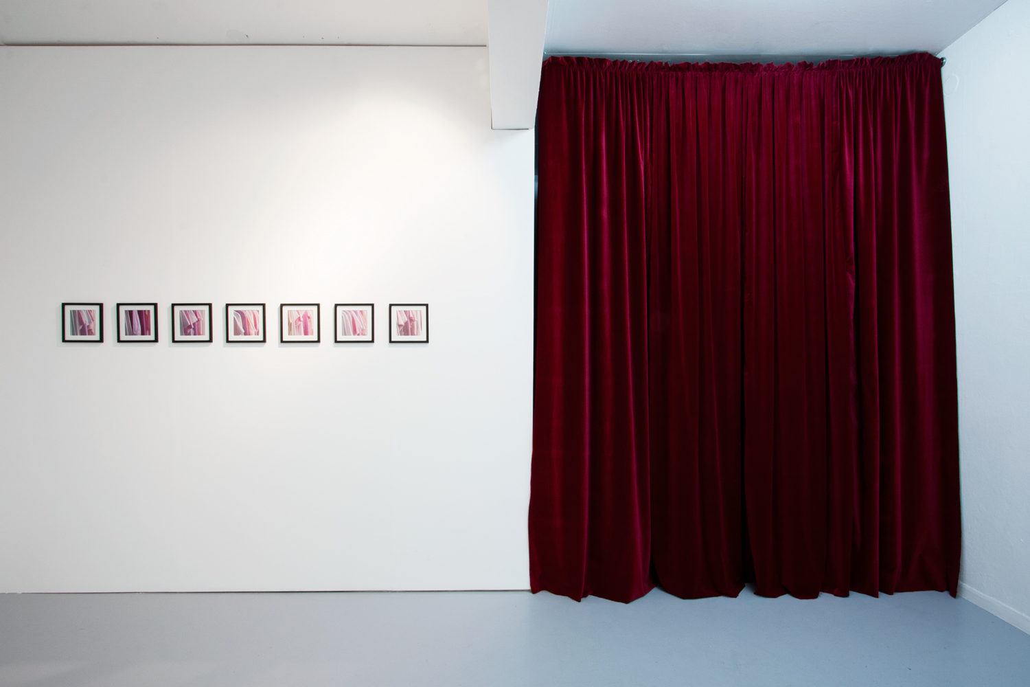 Installation view (front room) including Wardrobe for Betty , KHM Gallery, Malmö, 2011