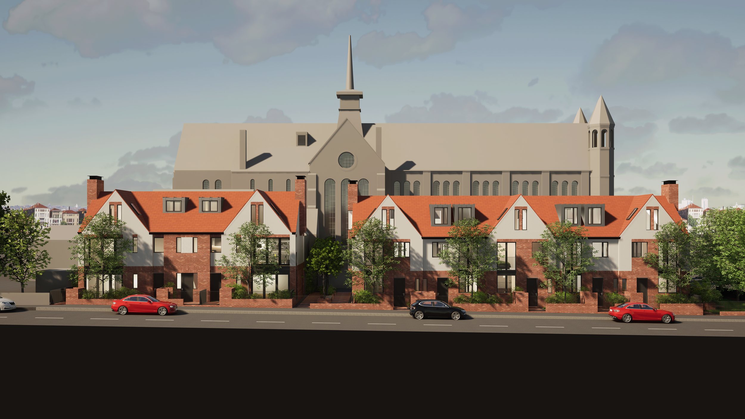 Elevation to Cricklade Avenue