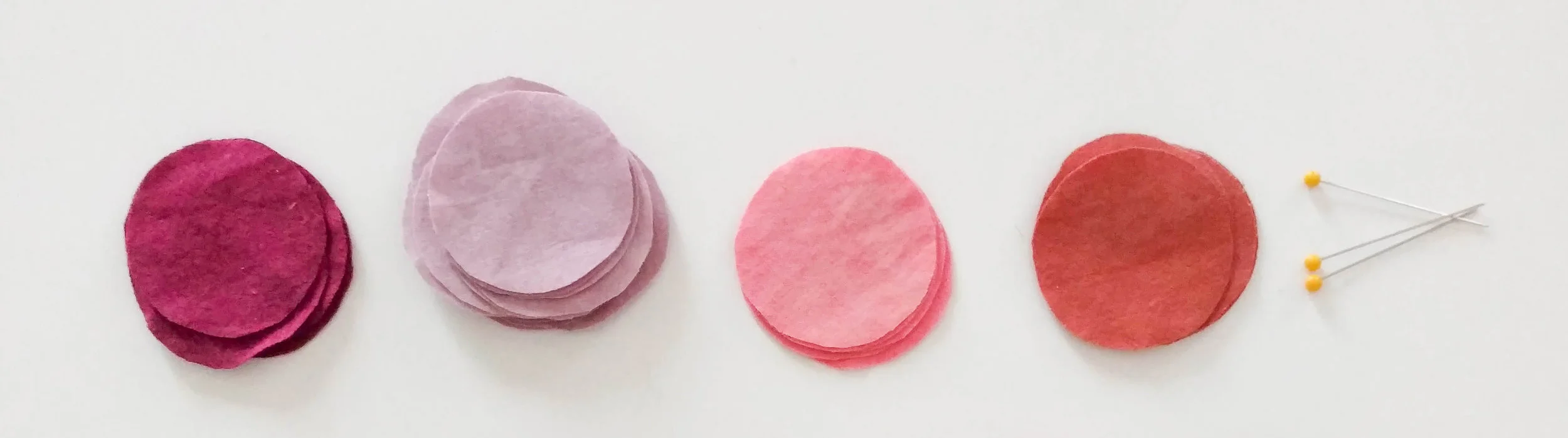 'Desert Sunset' color palette for my second pillow.
