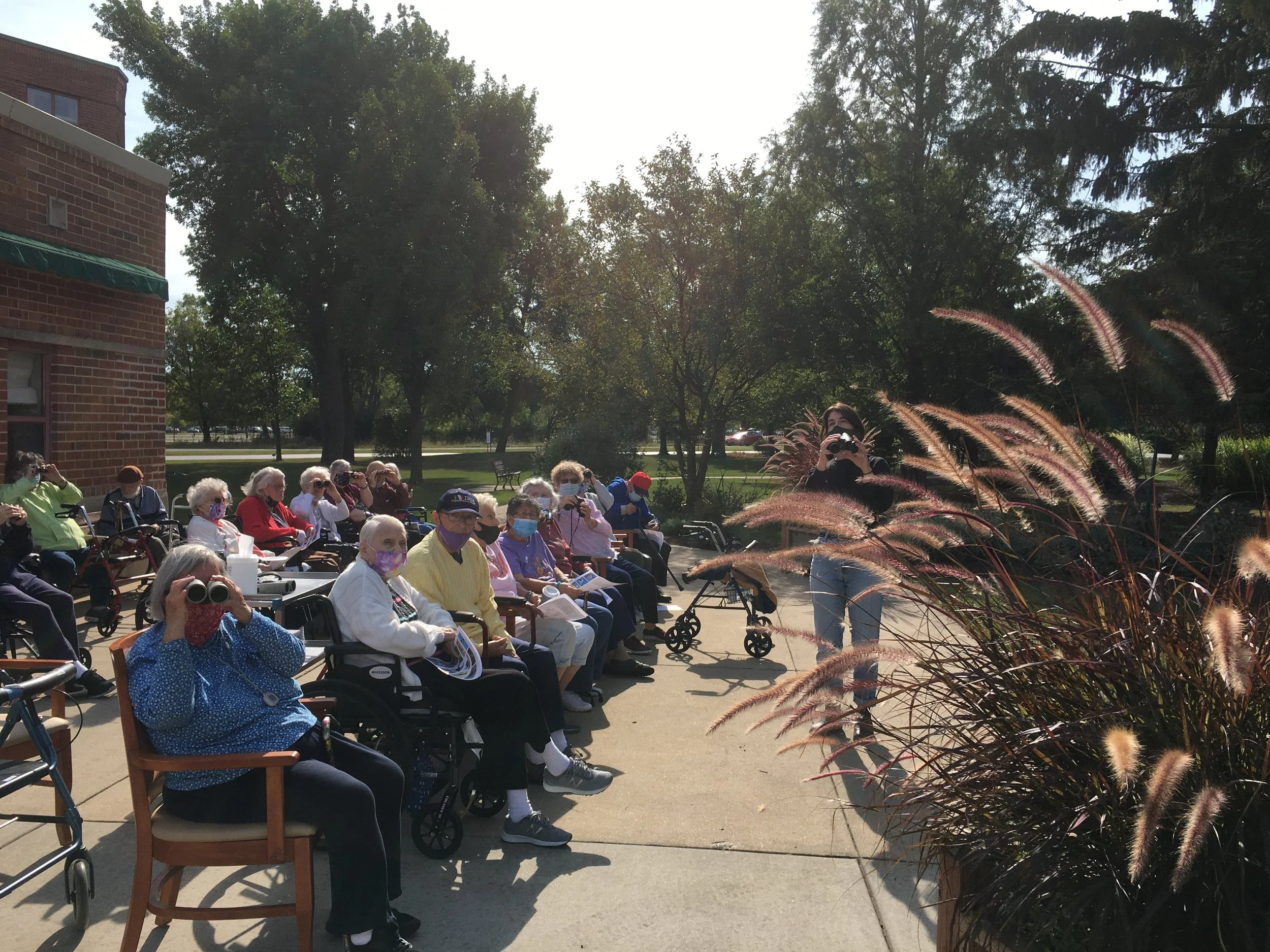 COS Brings Intro to Birding to Cantata Adult Life Services in Brookfield