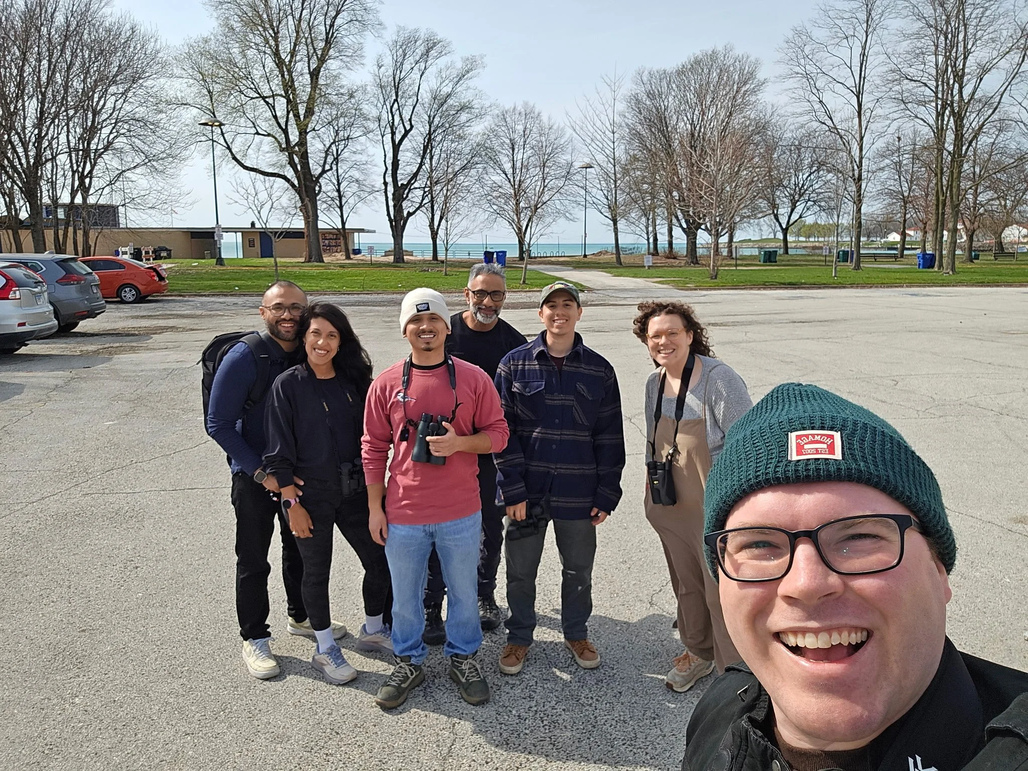 Field trip recap:  Bilingual Calumet Park Birdwalk / Paseo Bilingüe Parque de Calumet