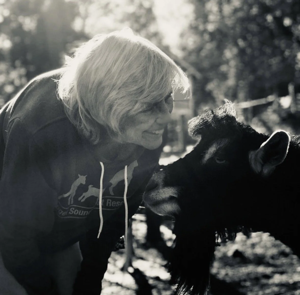 Barbara Jamison, Founder of Puget Sound Goat Rescue