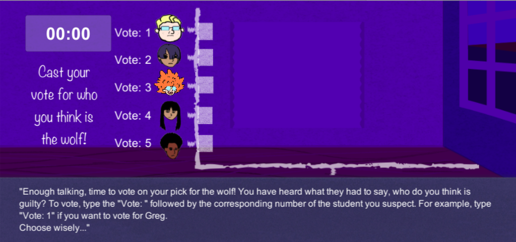 Votes totals update in real time, tempting players to change their decisions.