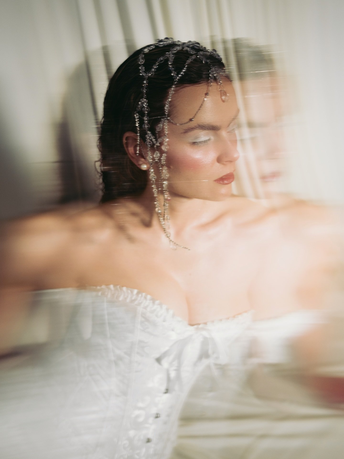 Mermaid core reimagined.

Hair &amp; Makeup : @vivessa.weddings 
Model: @melissa.koutsandreas 
Concept&amp; Photography: @larisagancea
Location: @filmpoetrystudio 
Dresses: @fraeuleintraudich @rosa_clara
Shot on Nikon Z6II @nikonistiromania @nikoneur