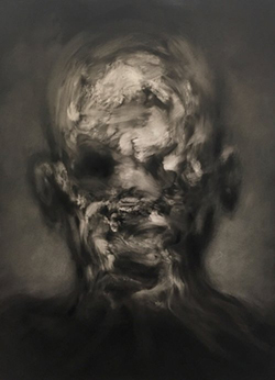 Untitled, Adam Riches - this painting was the one which started my collection!