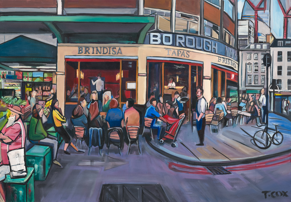This painting was a private commission from an existing collector. I didn’t have to make any alterations to this painting once it was finished.