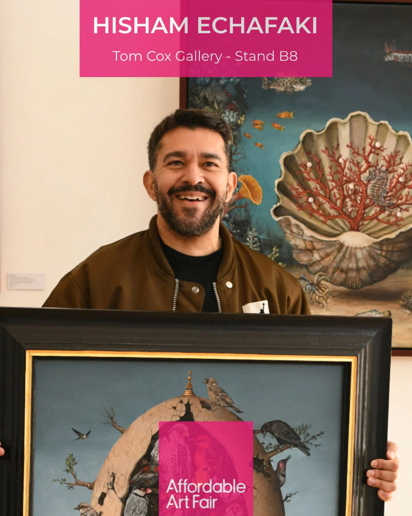 Introducing Hisham Echafaki ✨

You may remember Hisham&rsquo;s astonishingly detailed work from our 2025 Open Call Exhibition. His pieces have been stopping visitors in their tracks, and even pulling people off the street into the gallery for a close