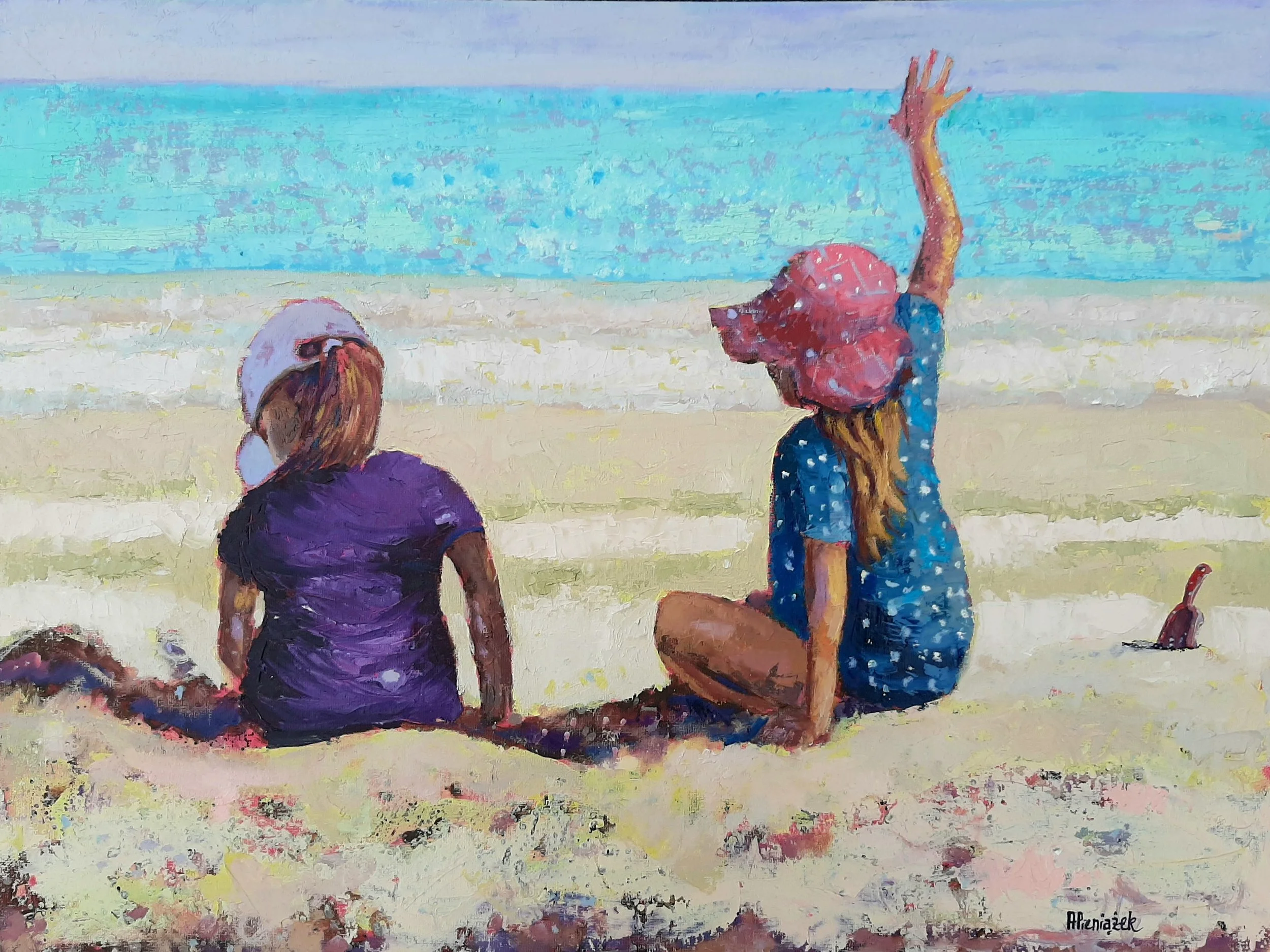 Ania Pieniazek_The Big Wave 63 x 47 cm. £600.jpg