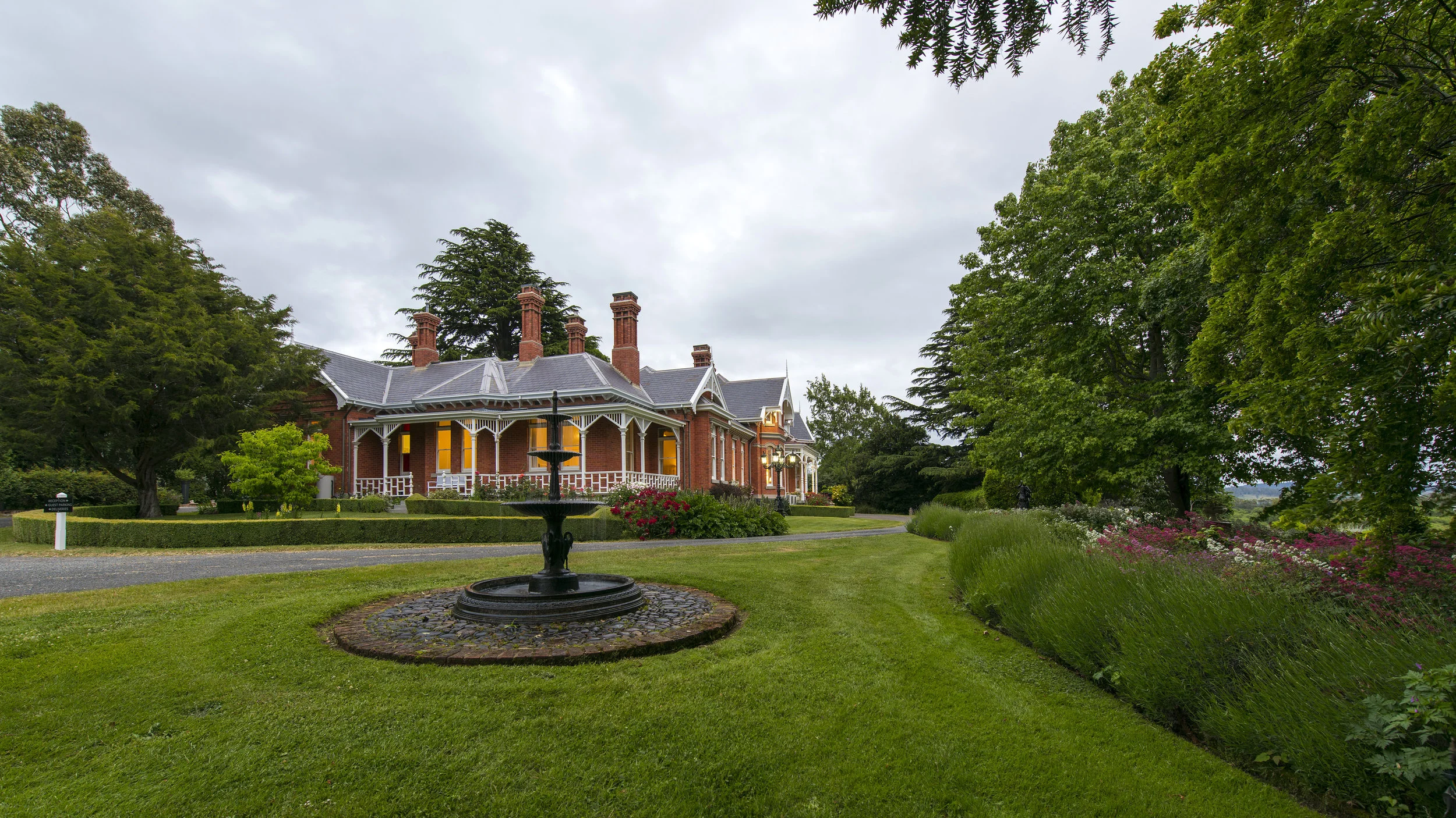 contemporary view of arcoona manor 