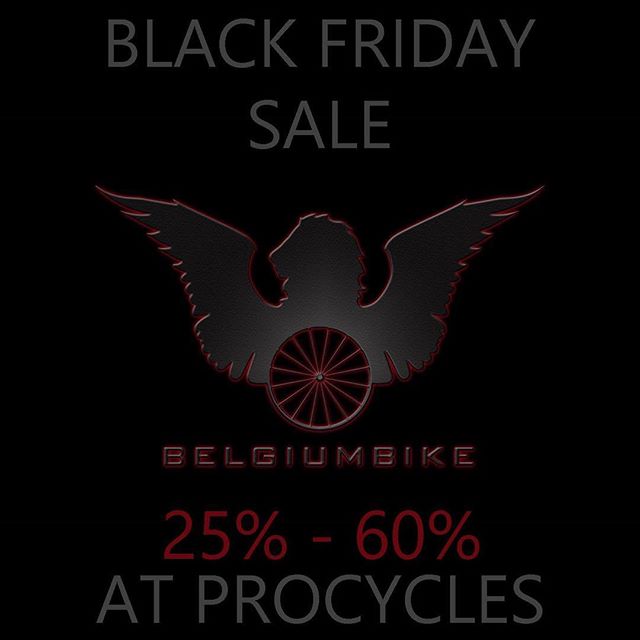 Join us anytime today for some amazing Black Friday discounts on cycling kits, cleaning products, winter gear, and way more for you and your bike. FREE gift for the first 50 people to purchase anything of any value! ・・・
#belgiumbike #belgianVIP #worl