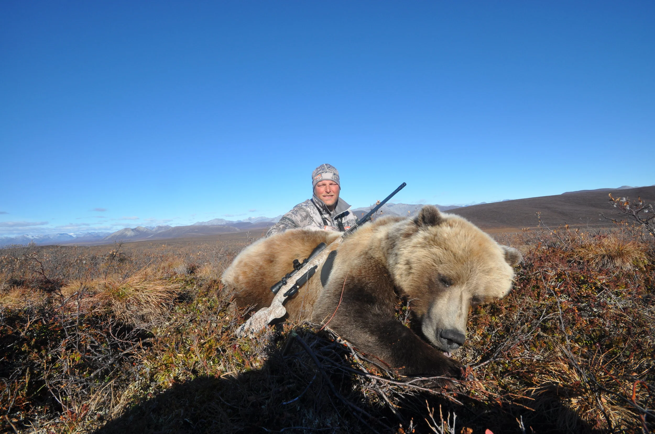Scott and his Arctic Grizzly Bear; Fall 2016