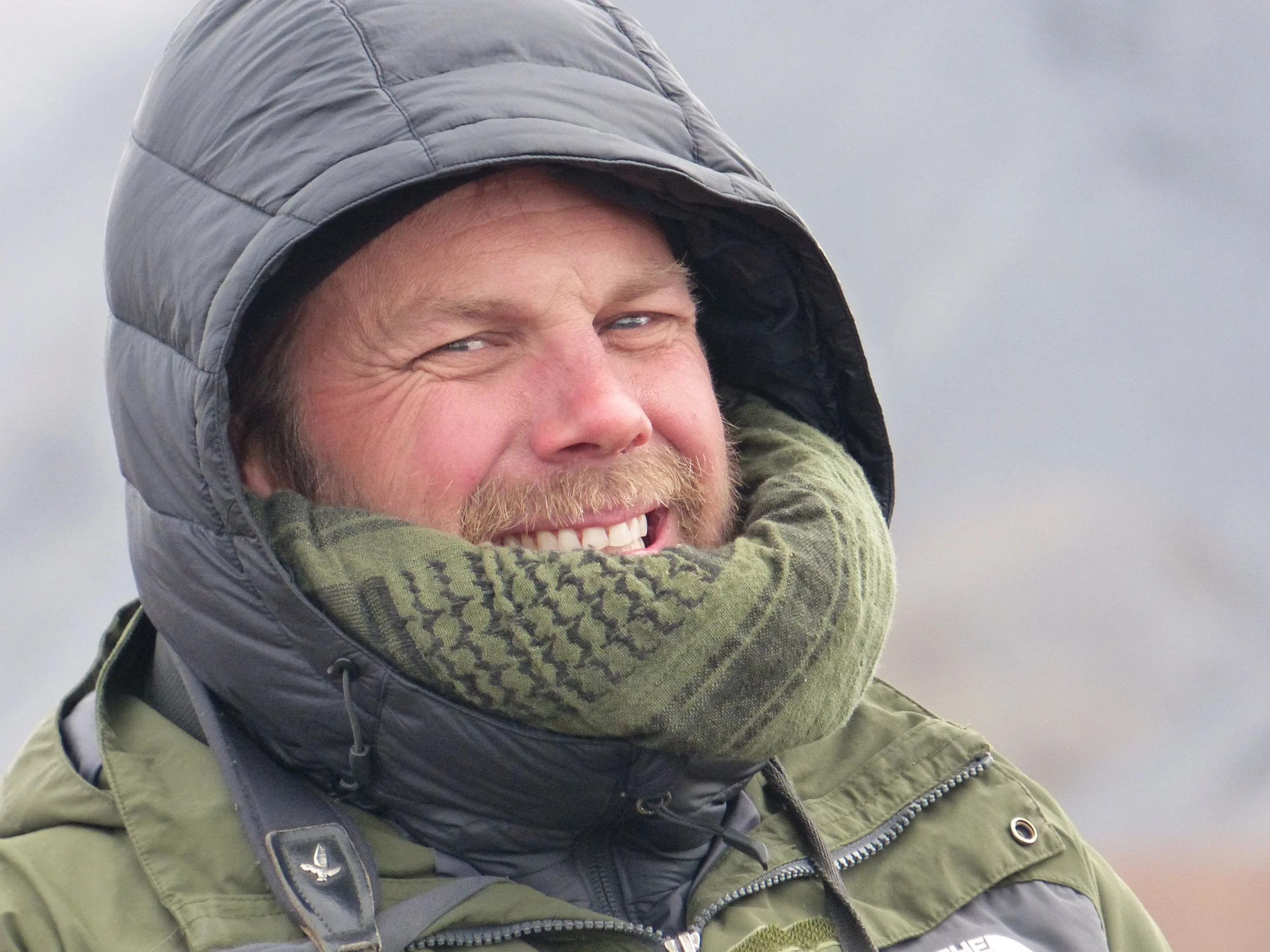 Nate, our superman packer; Fall 2016