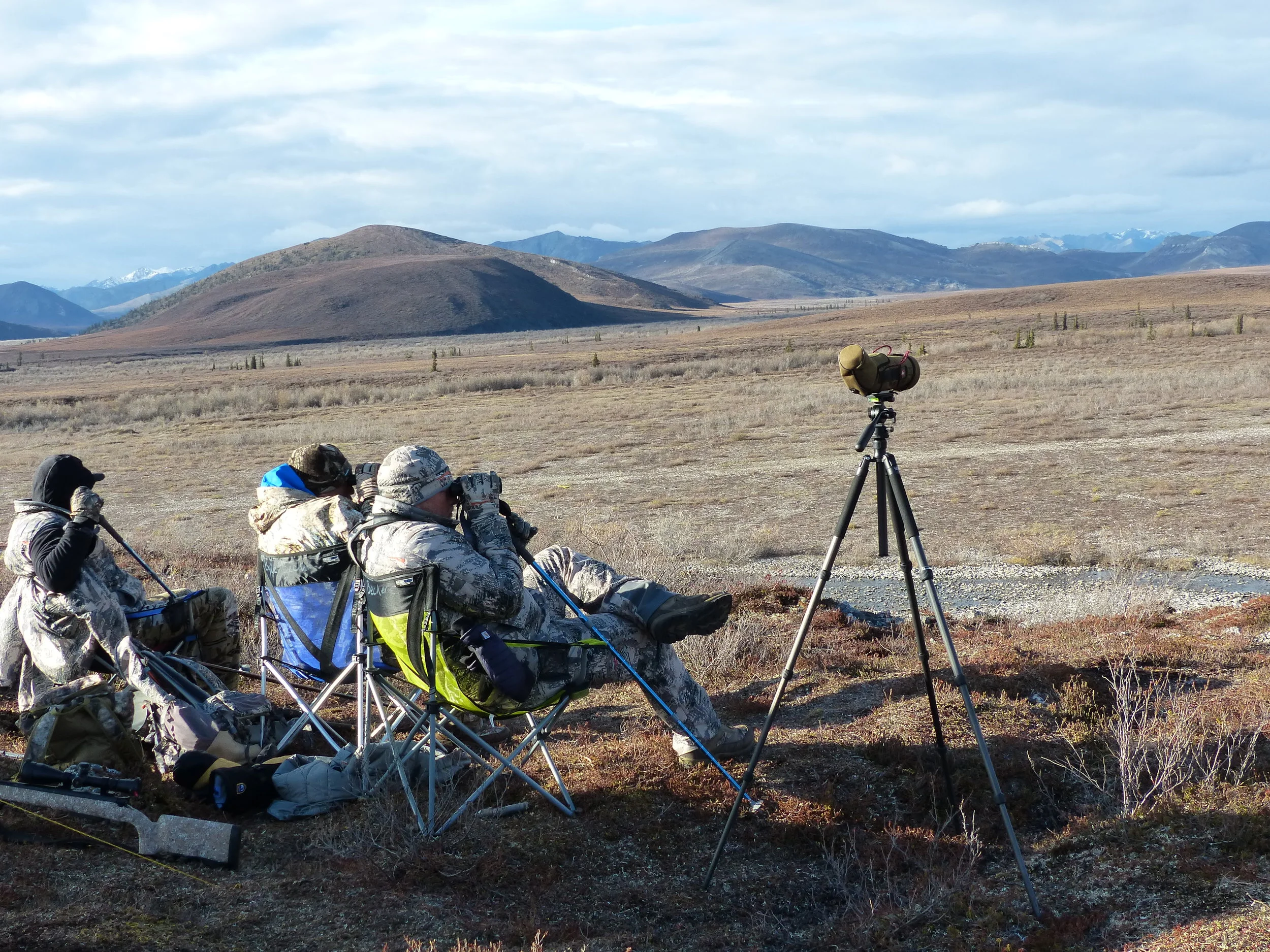 Pat, Kanim and Scott glass for animals; Fall 2016