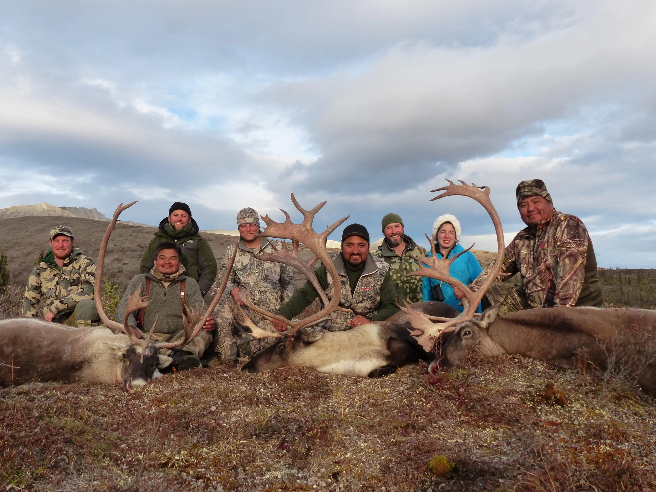 The crew at camp; Fall 2016