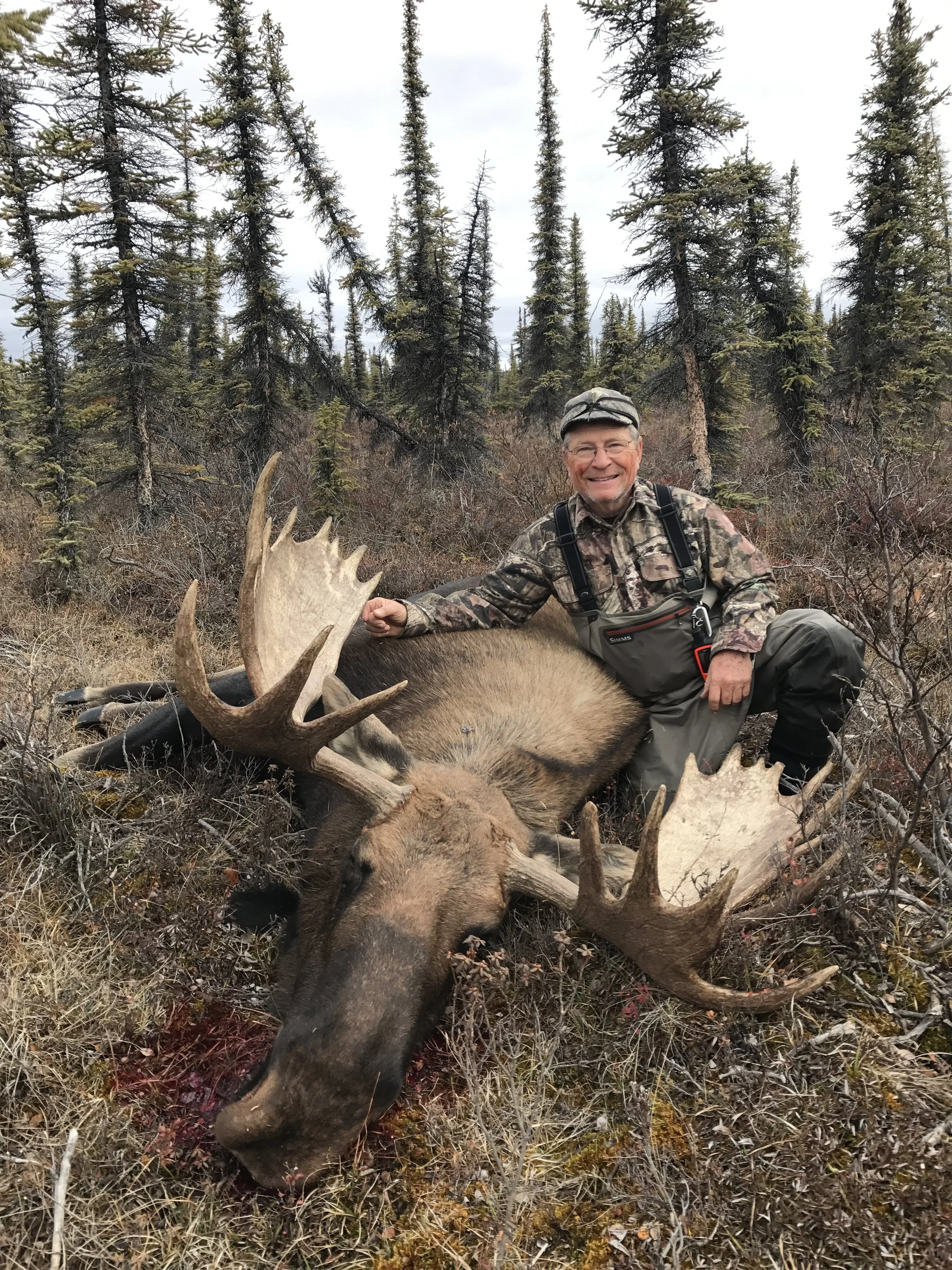 Hunter Dave and his Arctic Moose - Fall 2017
