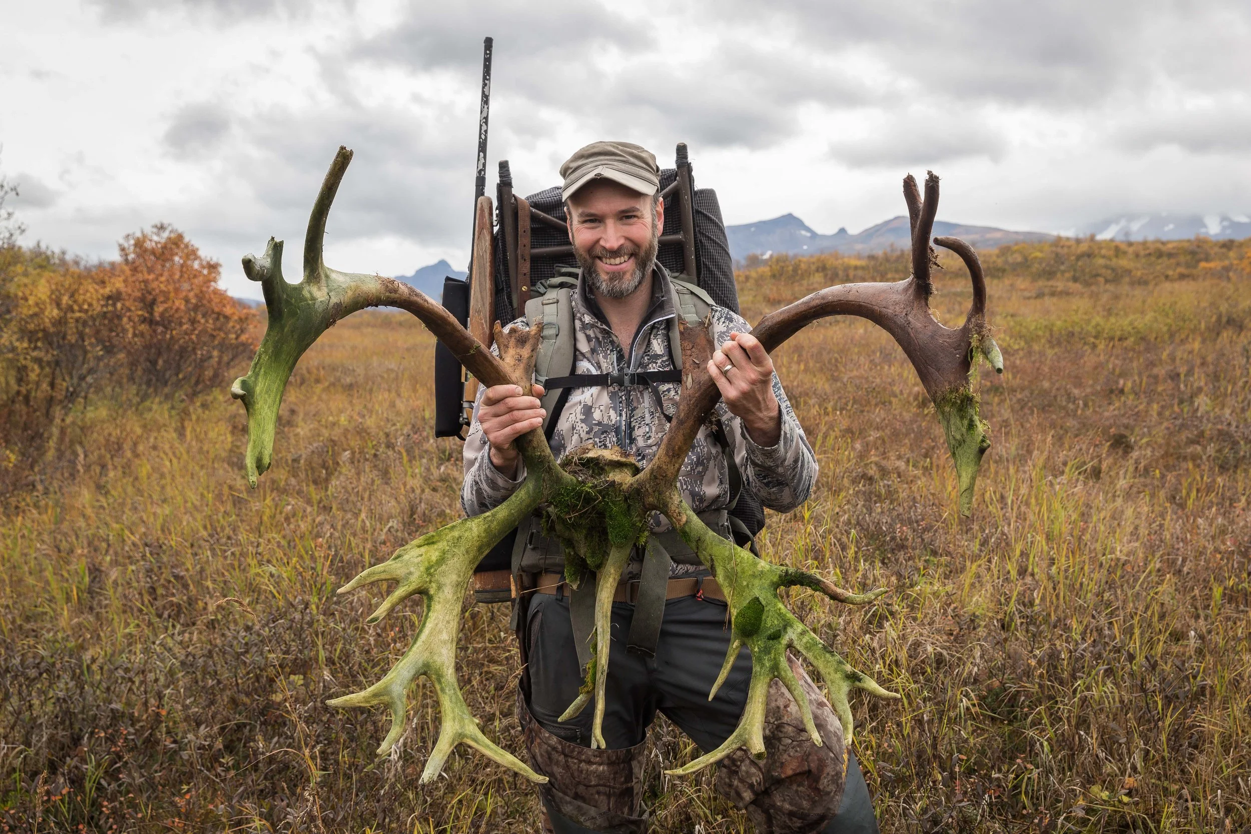 Owner and outfitter Lyle Becker on the Alaska Peninsula - Fall 2017