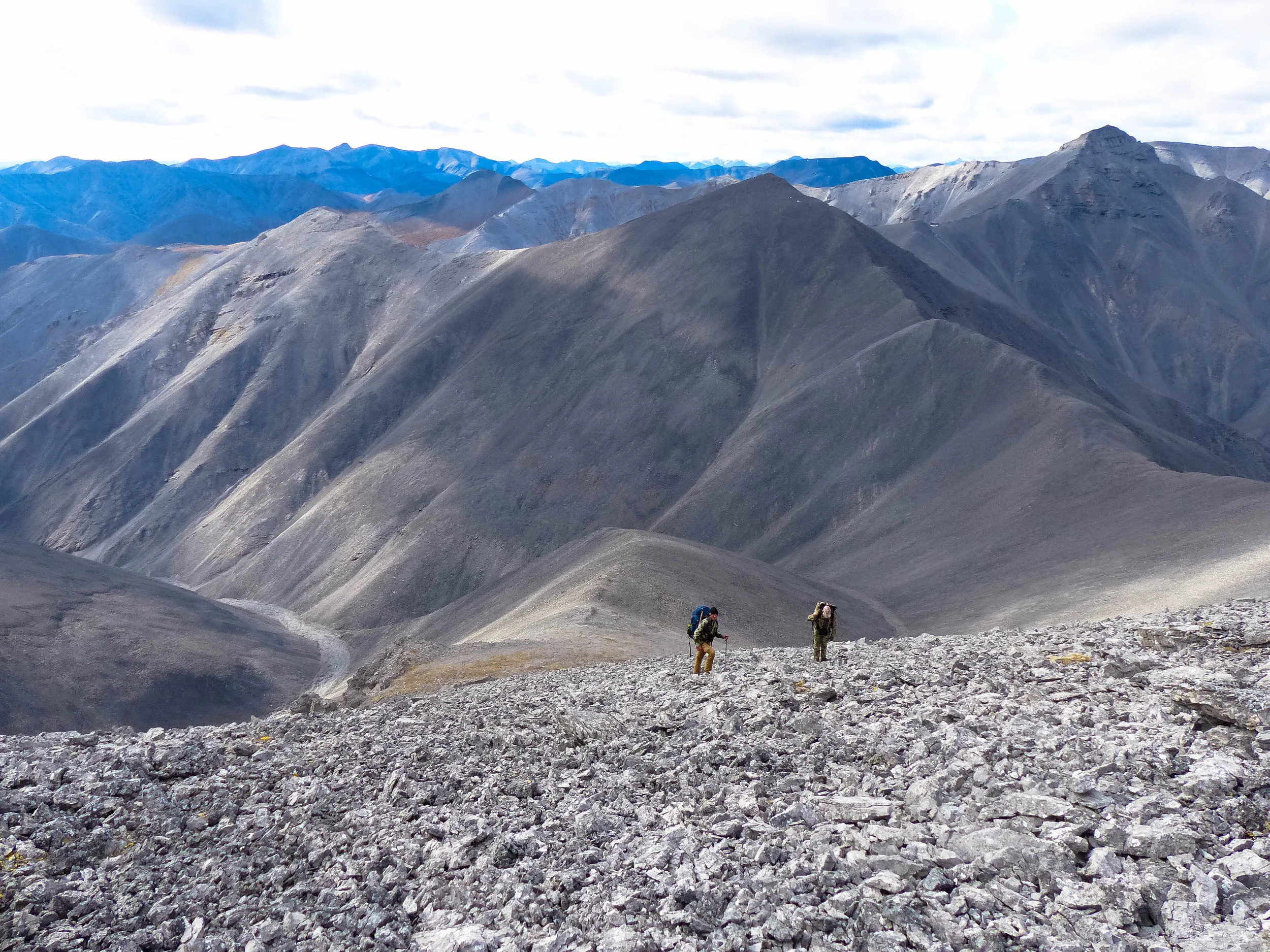 Brooks Range, sheep hunting; Fall 2018