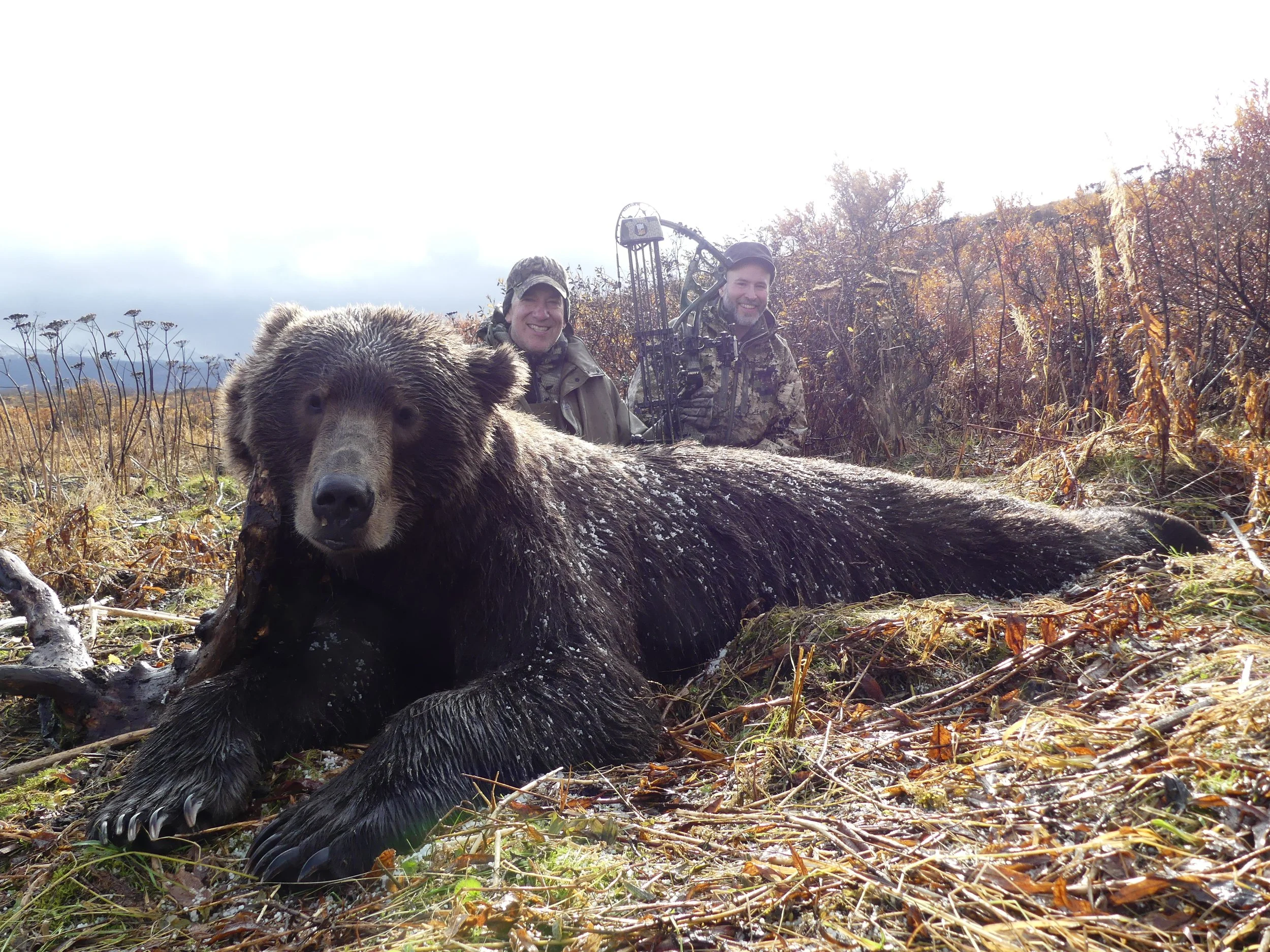 Steve S. with his Coastal Brown Bear