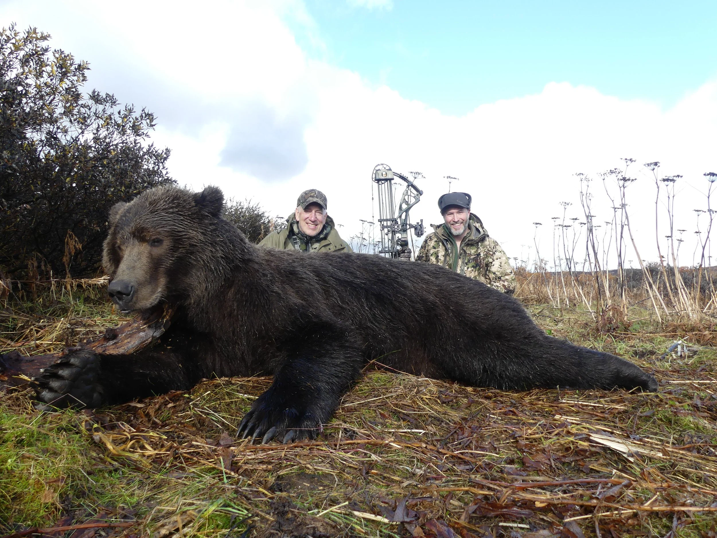 Steve S. and his Coastal Brown Bear