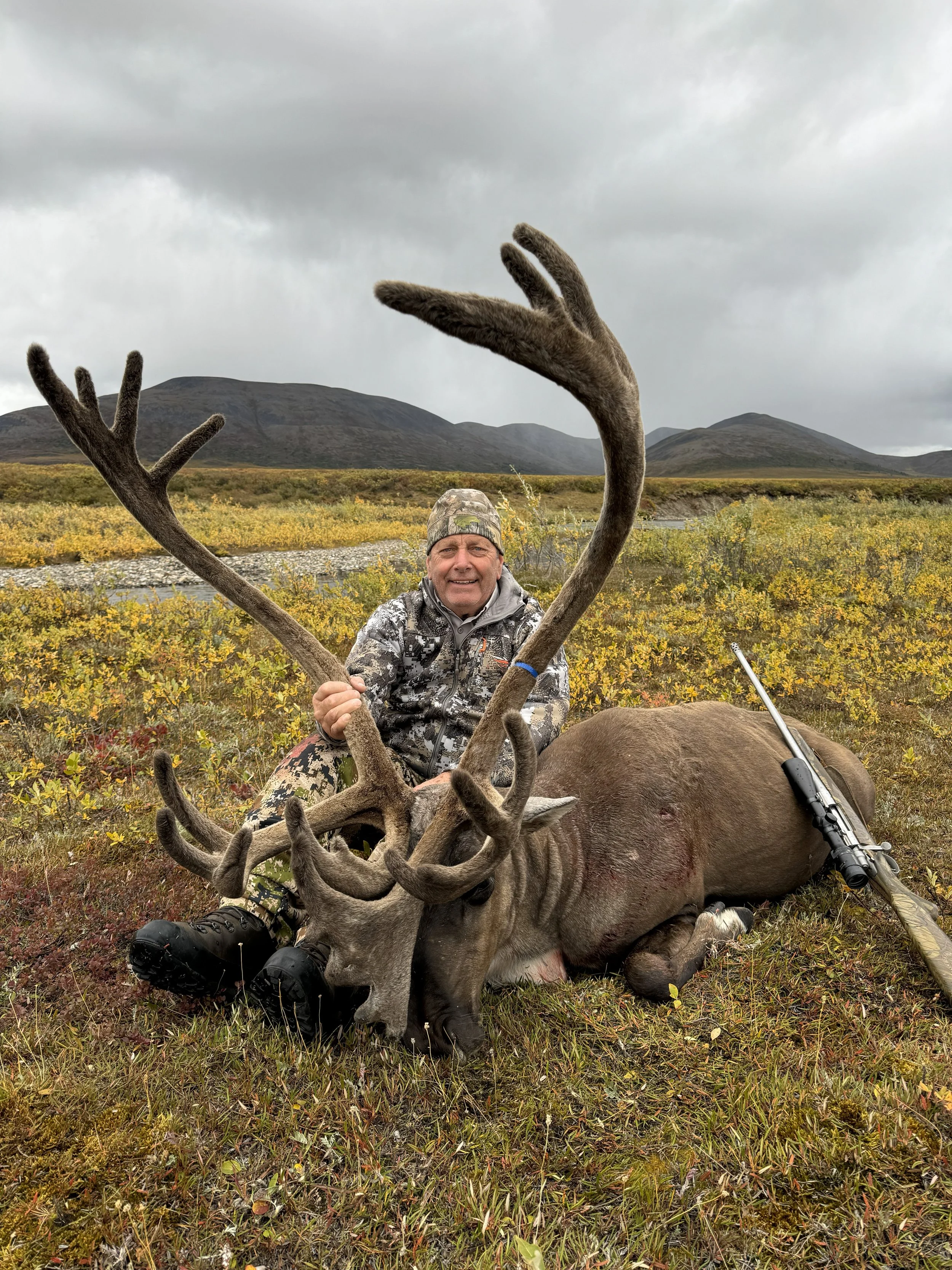 Merv H. and his Barren Ground Caribou