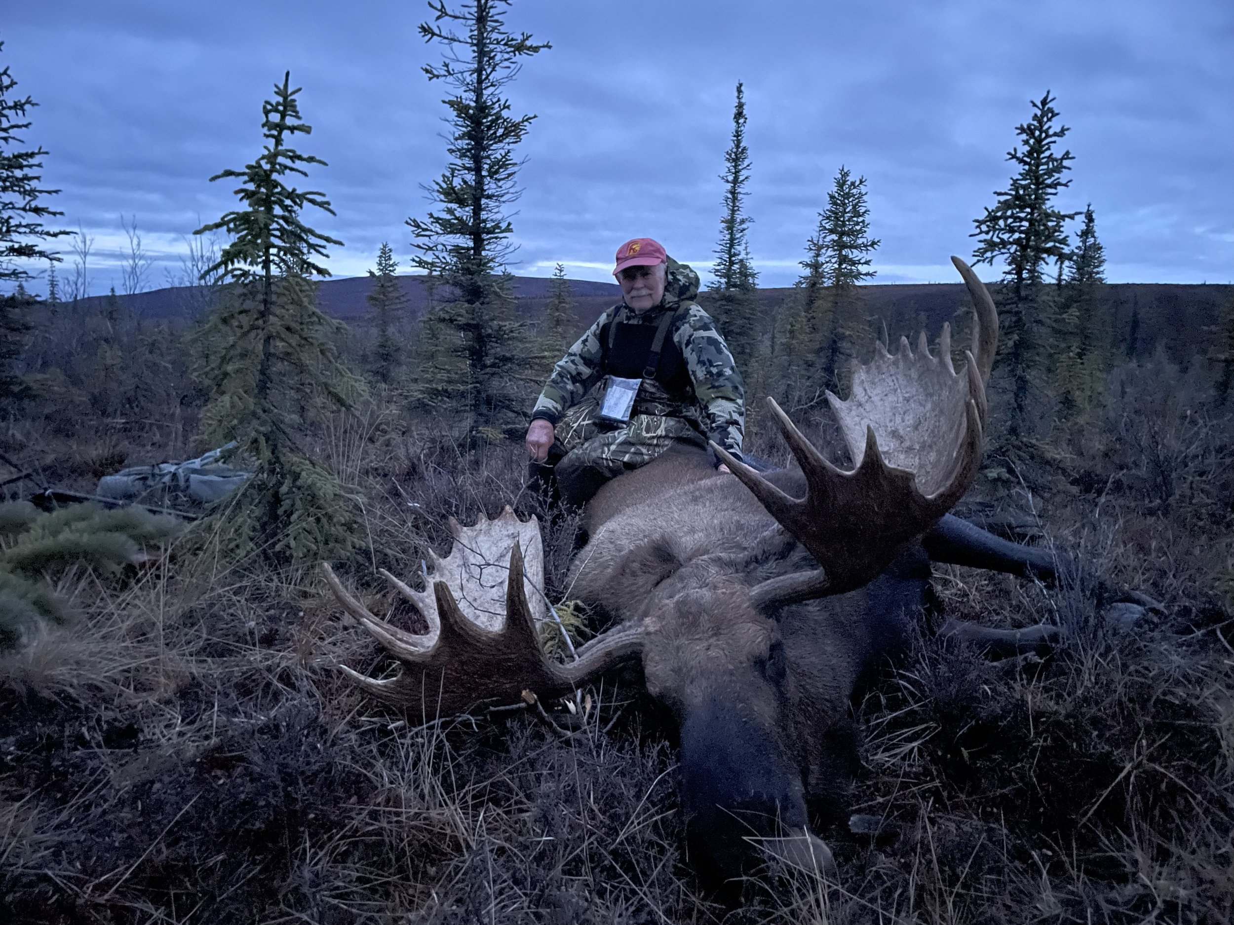 Mike G. and his moose