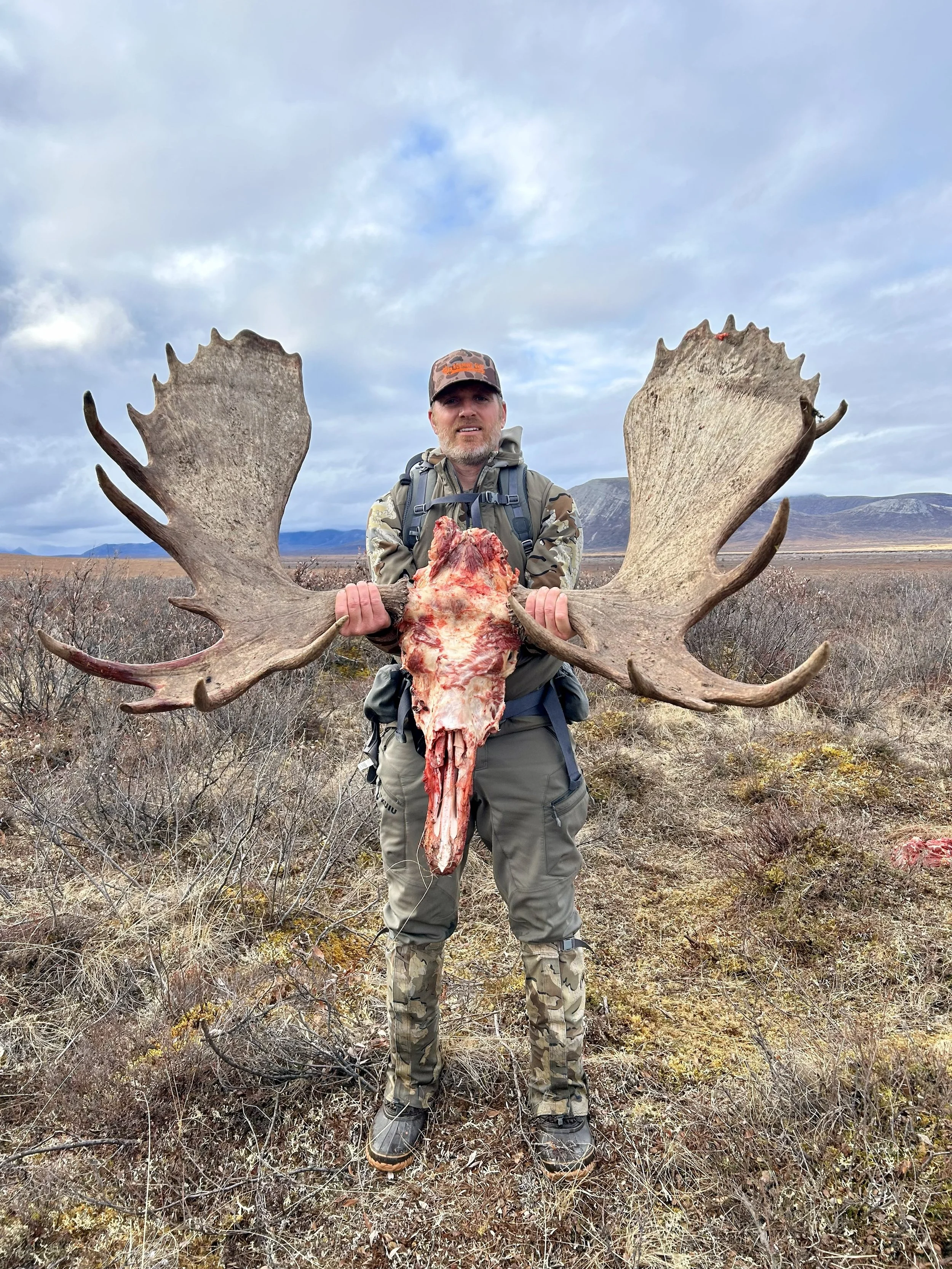 Dwayne H. and his moose