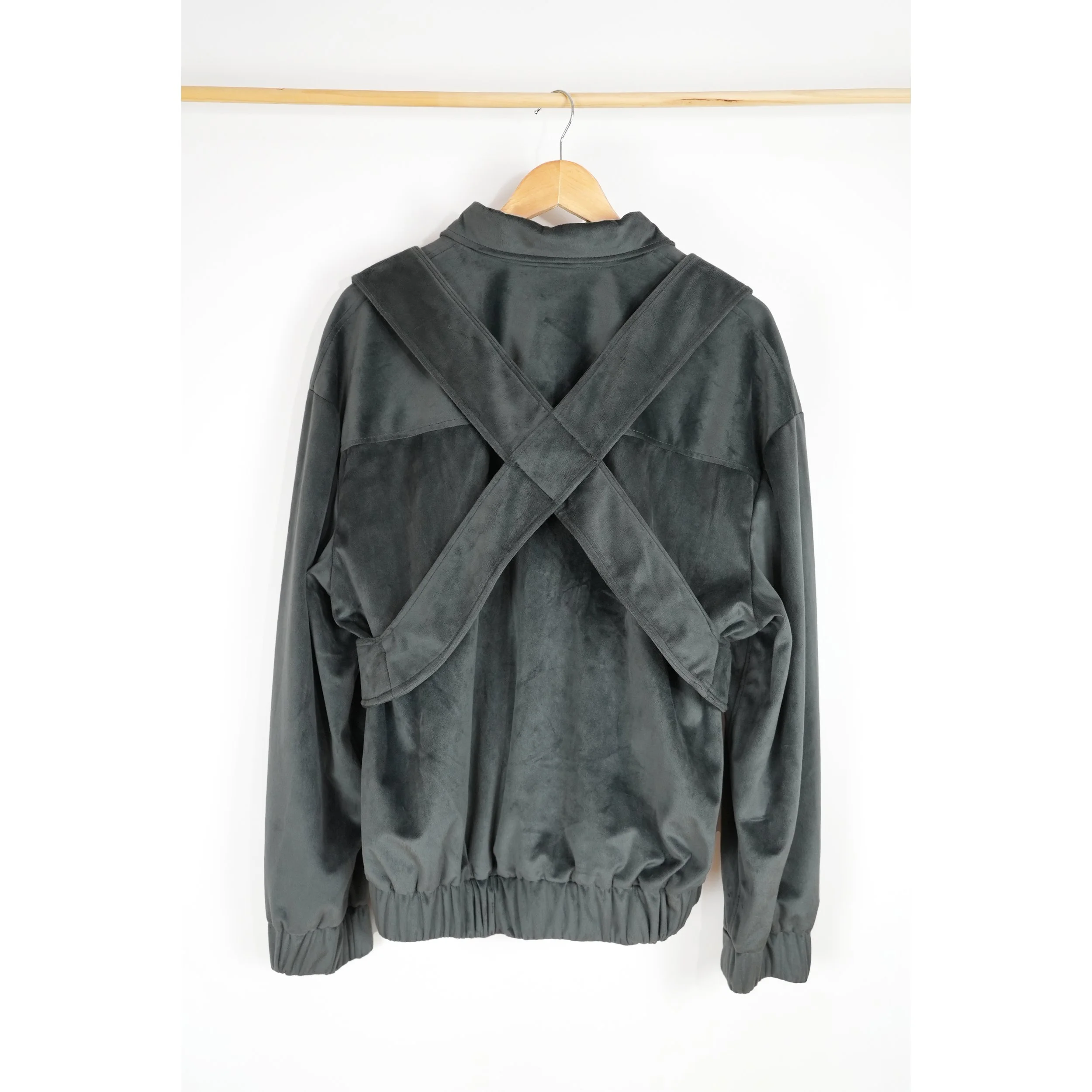 Bomber Jacket Charcoal_Back.jpg